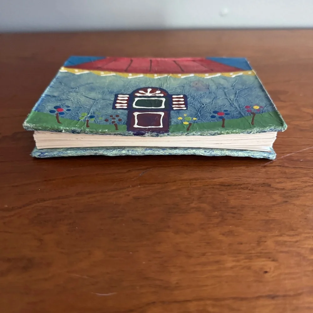 Dominican Folk Art Journal Blank‎ Notebook Colorful Abstract